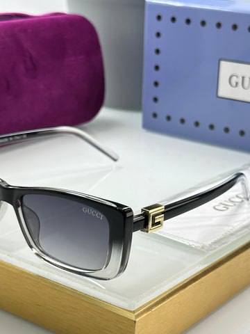 Premium Rectangle Gradient Lens Sunglasses for Men & Women | UV400 Protection | Stylish Fashion Eyewear