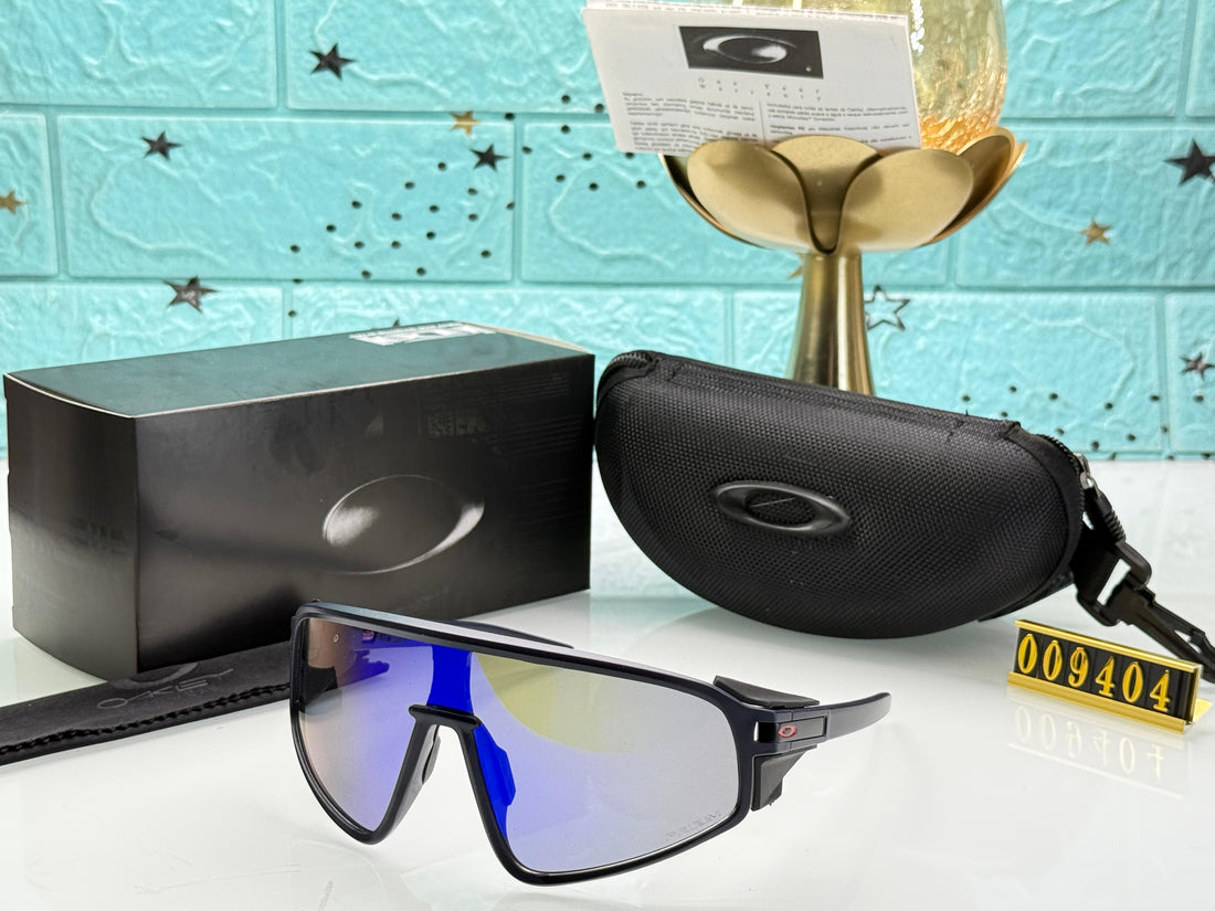 Premium Sports Shield Sunglasses for Men & Women | UV400 Mirror Lens | Cycling, Riding & Outdoor Use