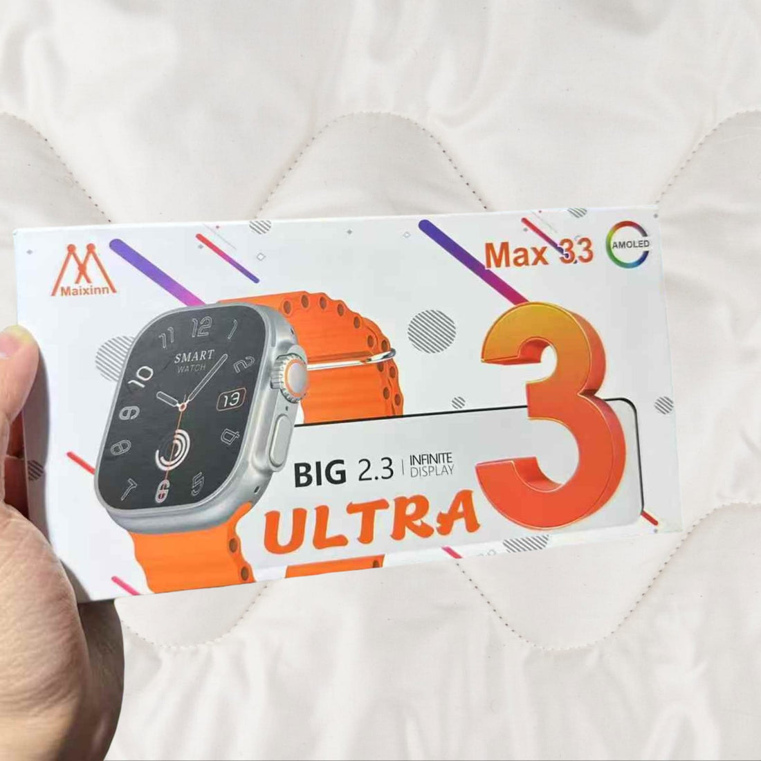 ULTRA-MAX33 Smartwatch – Premium AMOLED Experience