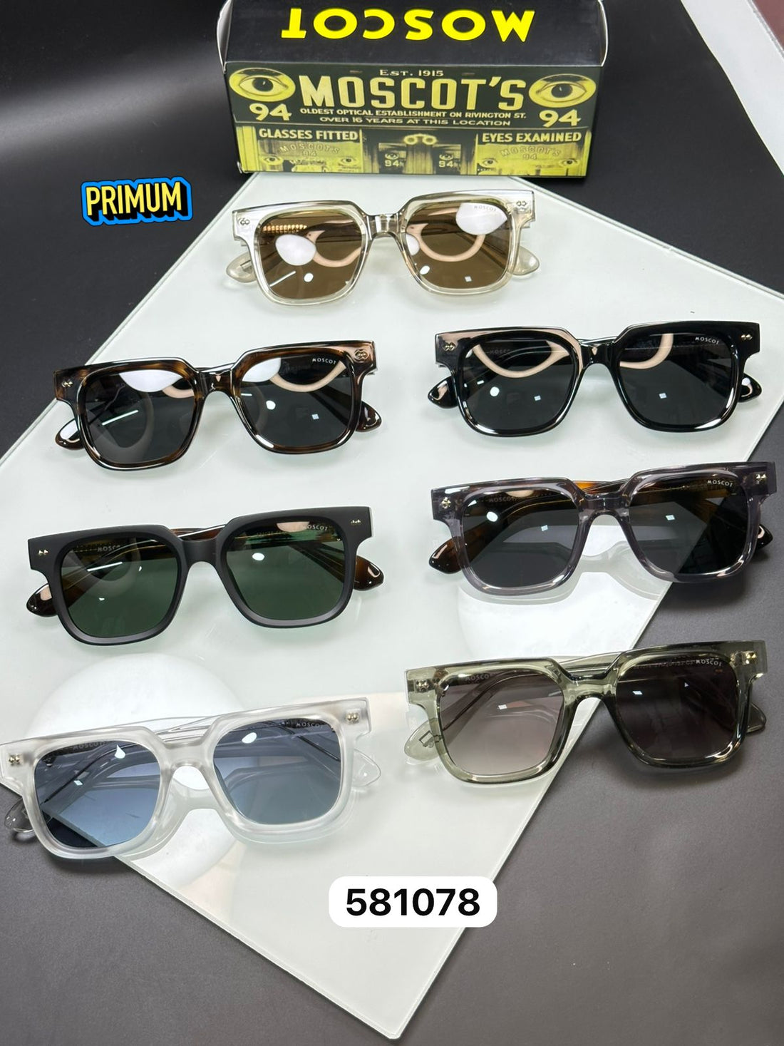 Premium Transparent Frame Sunglasses for Men & Women | Retro Square Design | UV Protected Grey Lens