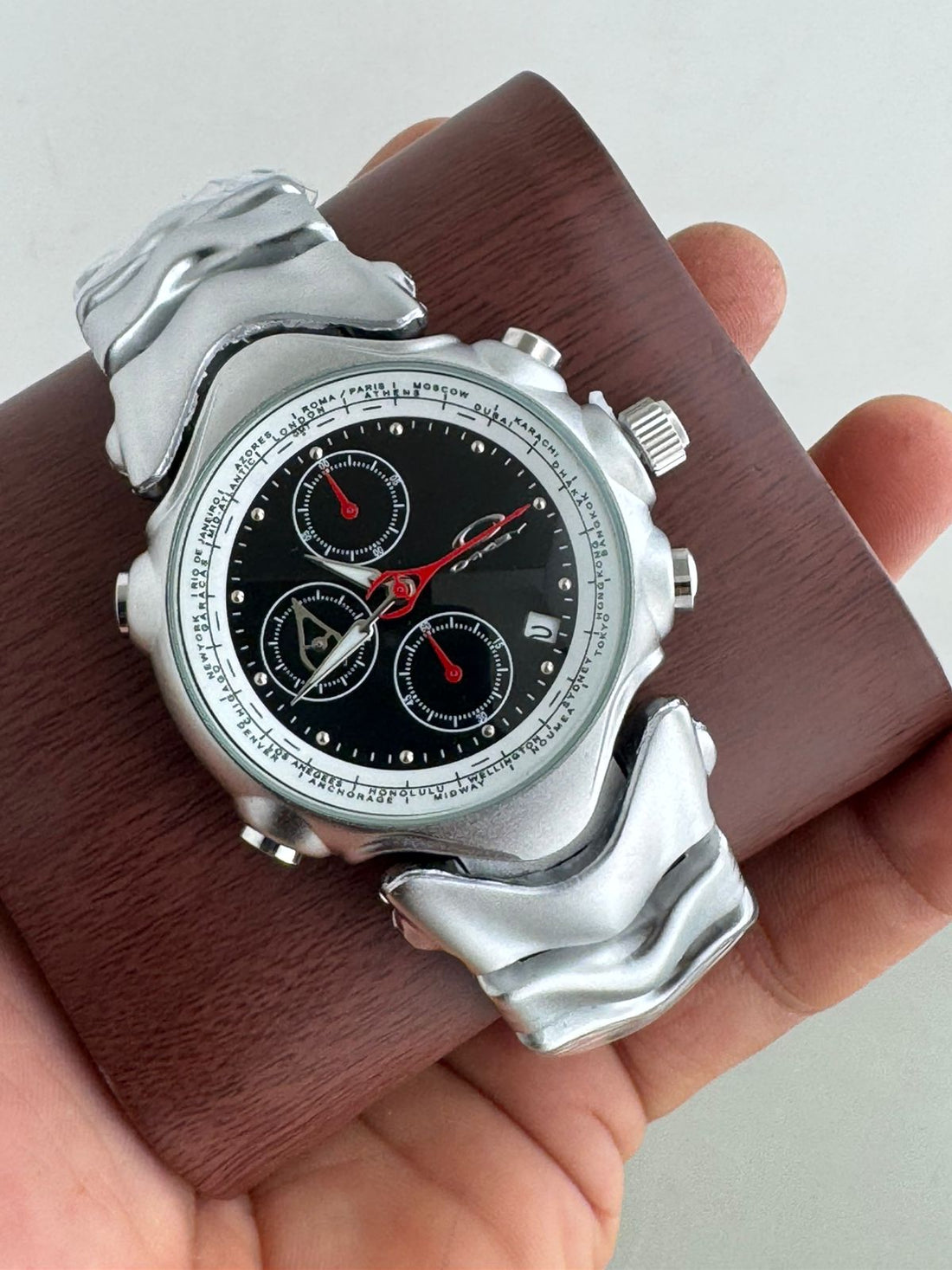 PREMIUM GREEN DIAL CHRONOGRAPH WATCH