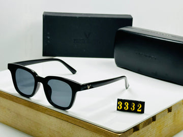 Ted Baker Stylish Black Square Sunglasses for Men & Women – UV Protection Eyewear