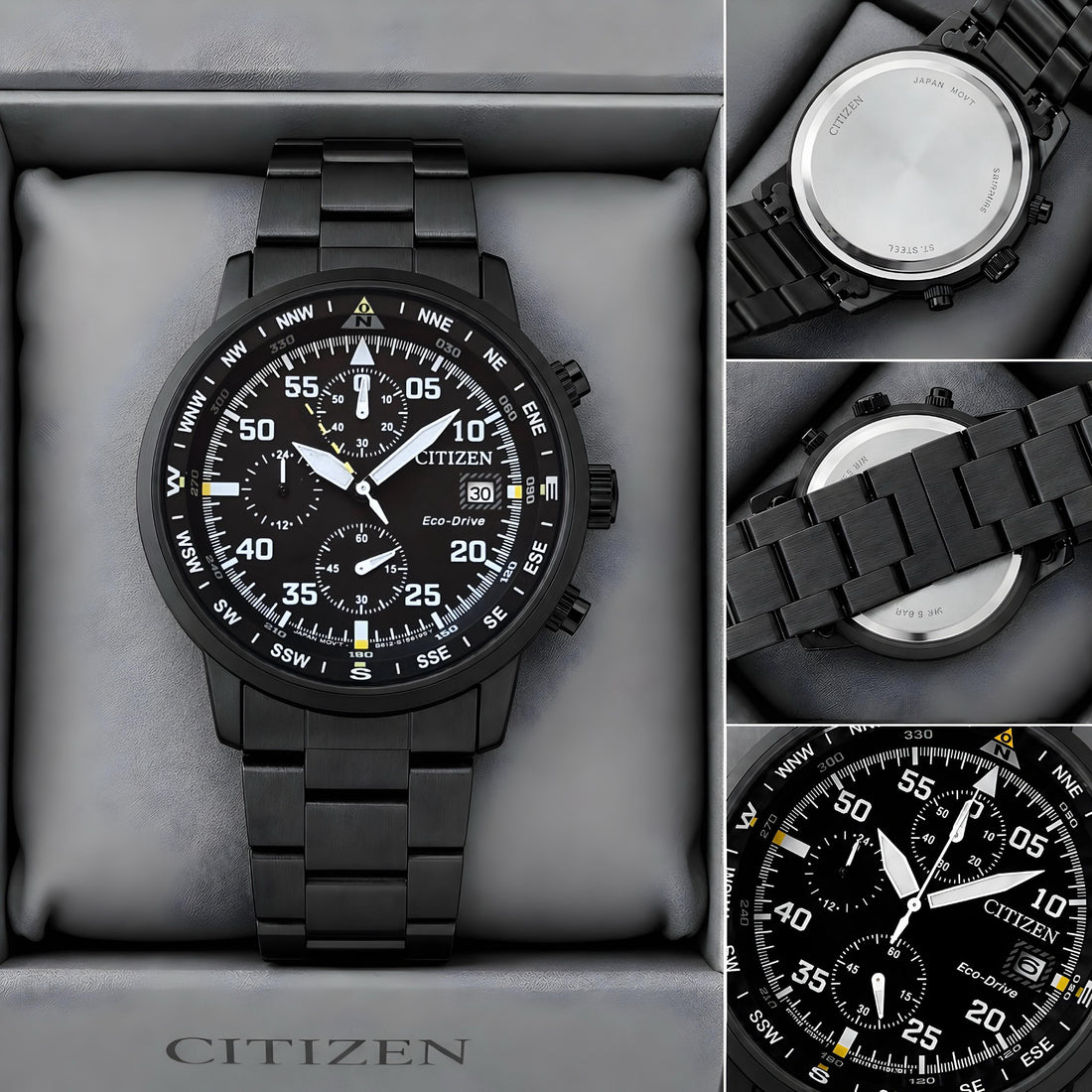 Black Chronograph Style Men’s Watch