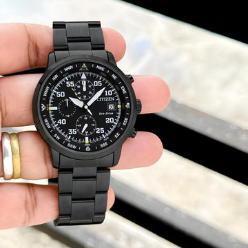 Black Chronograph Style Men’s Watch