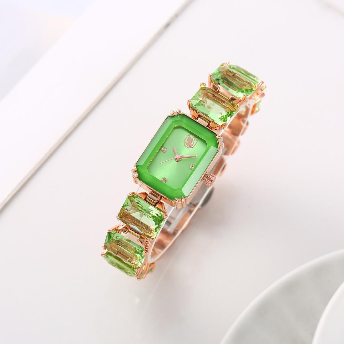 Luxury Blue Crystal Bracelet Style Women’s Analog Watch