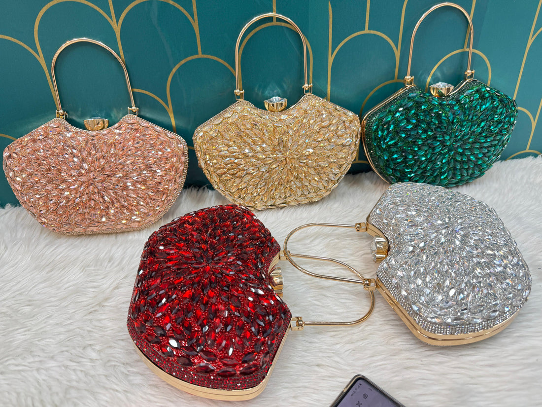 Traditional Bridal Weddings Clutch Sling Bag._❤️
