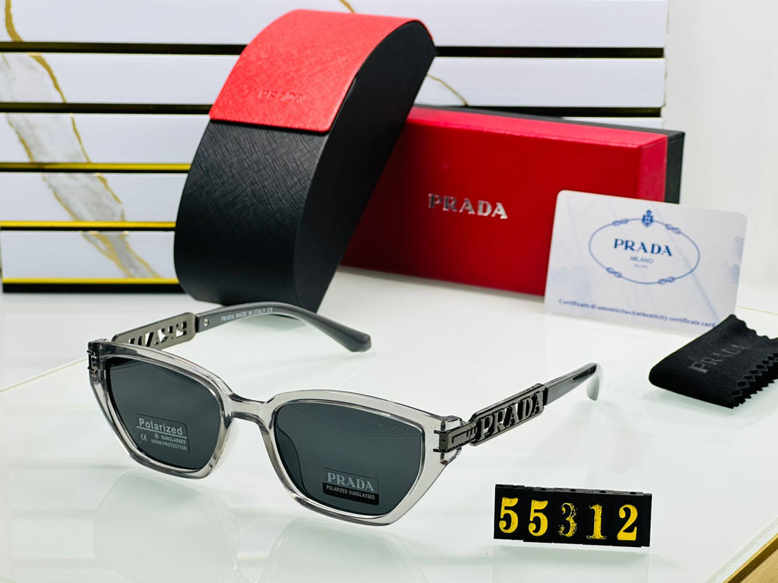Premium Prada-Style Unisex Sunglasses with UV Protection