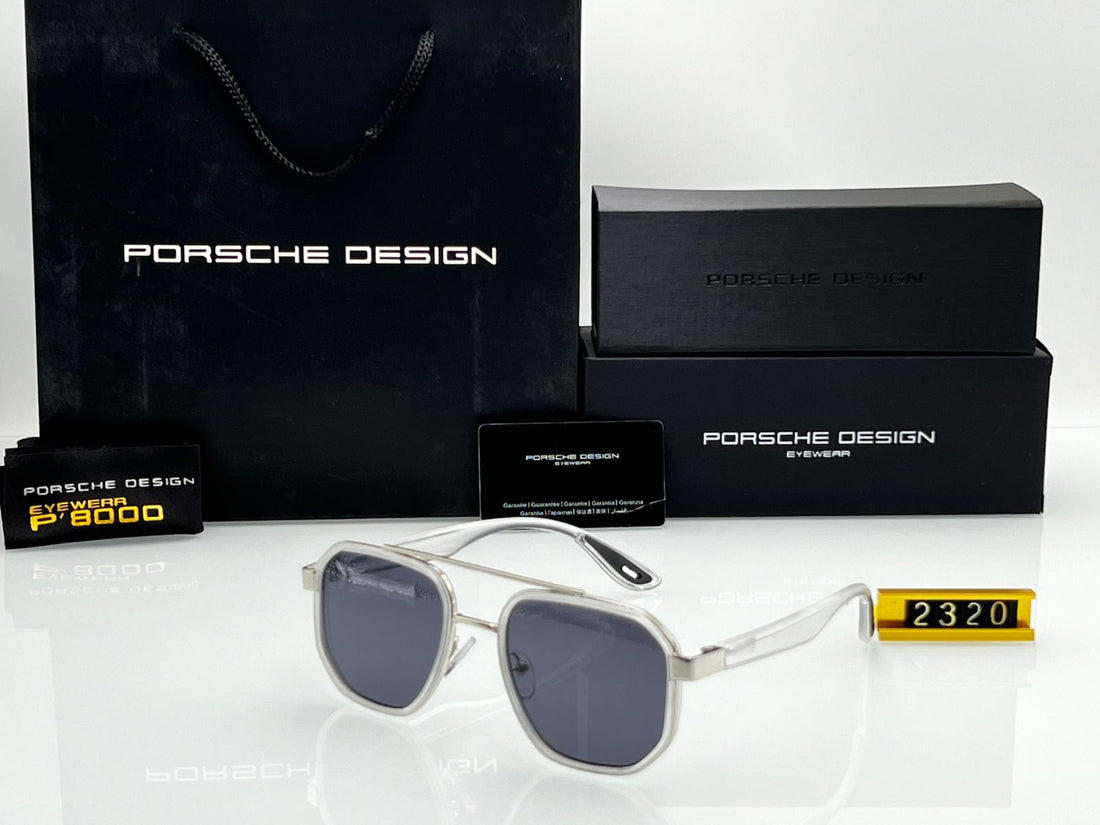 Premium Porsche-Style Unisex Sunglasses with UV Protection