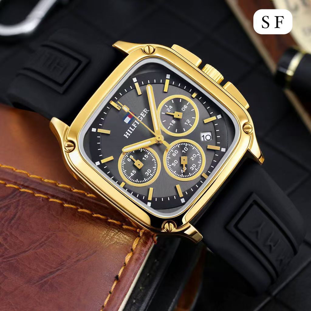 Blue Square Dial Premium Men’s Watch